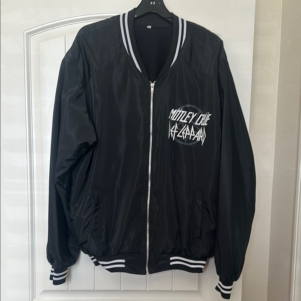 Def Leppard/ Motley Crue Nylon Crew Tour Jacket